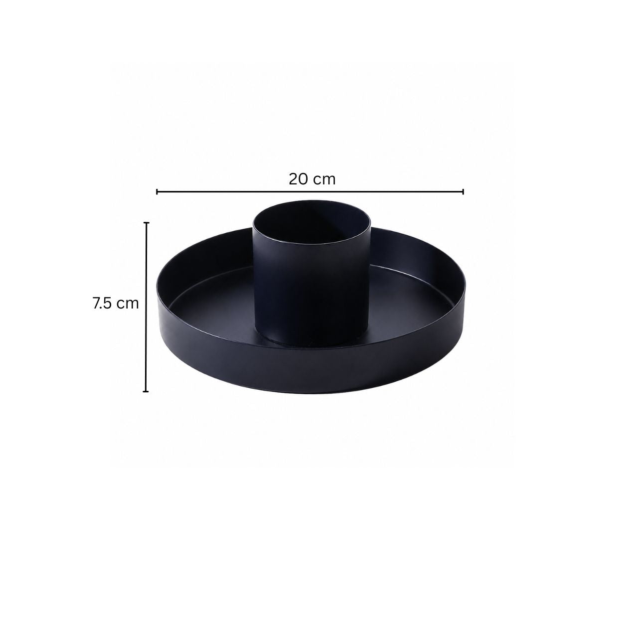 Circulo Metal Organizer with Holder - Ink Blue