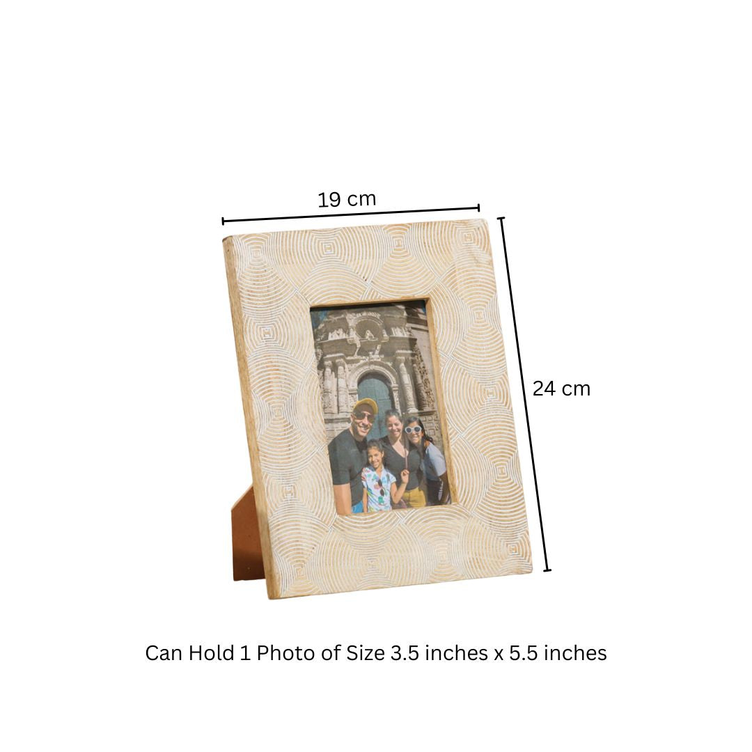 Echo Wooden Photo Frame Medium - Birch