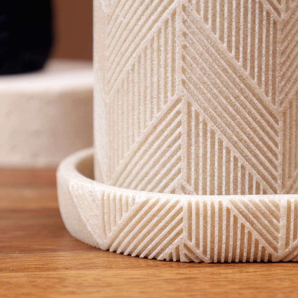 Earthtone 3-piece Bathroom Set - Cream