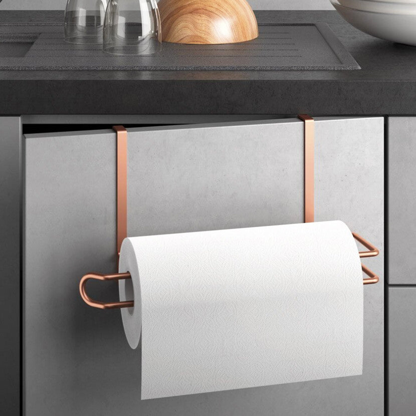 Easy-Roll Under Shelf Paper Towel Holder - Copper