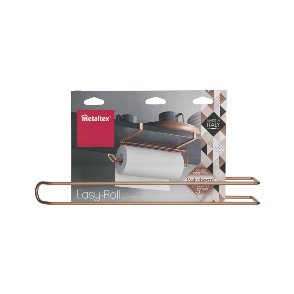 Easy-Roll Under Shelf Paper Towel Holder - Copper