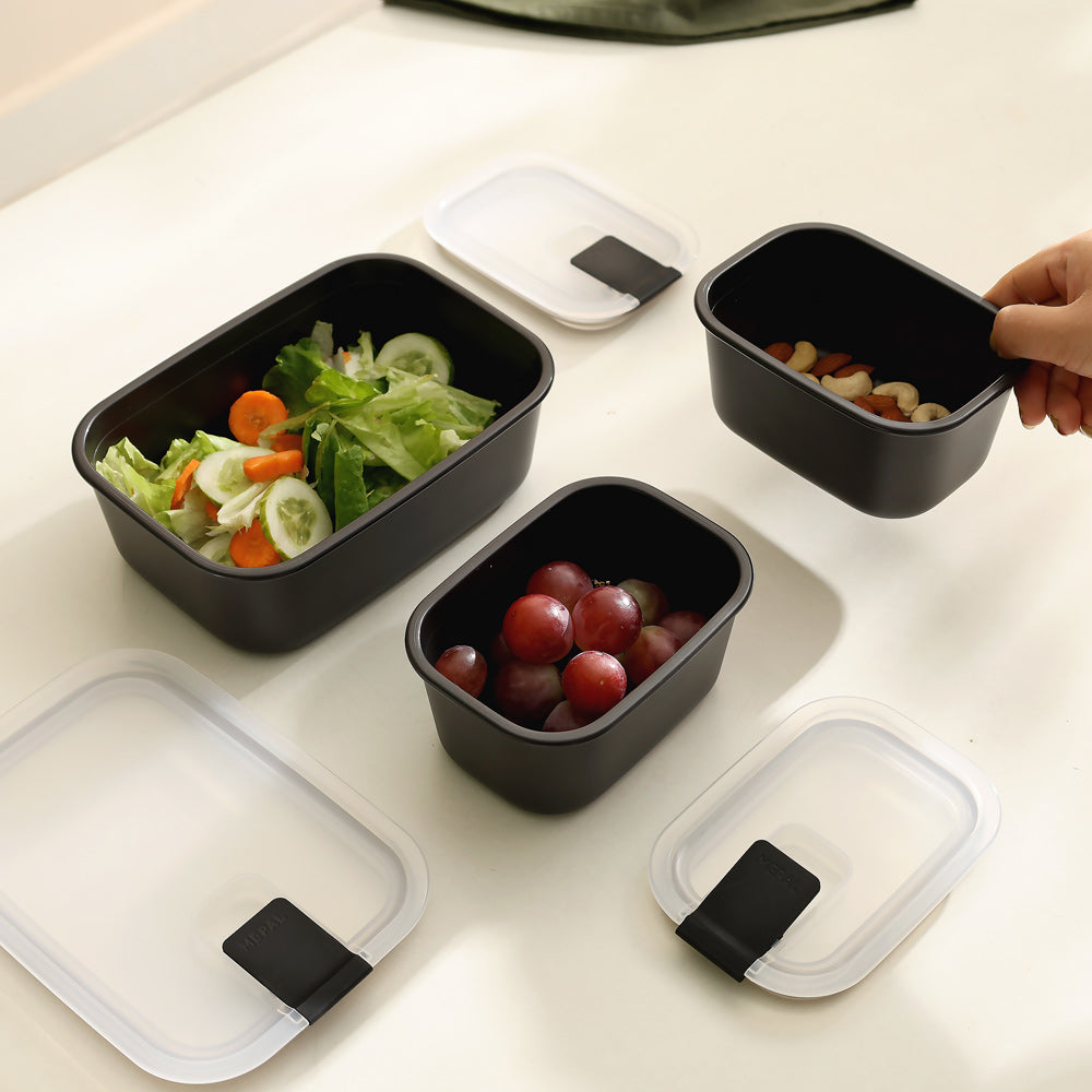 EasyClip 3-Piece Storage Set - Nordic Black