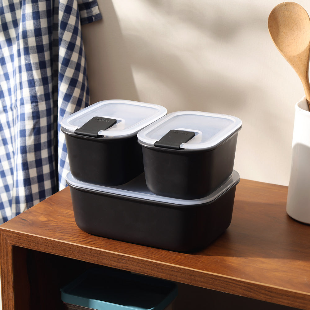 EasyClip 3-Piece Storage Set - Nordic Black