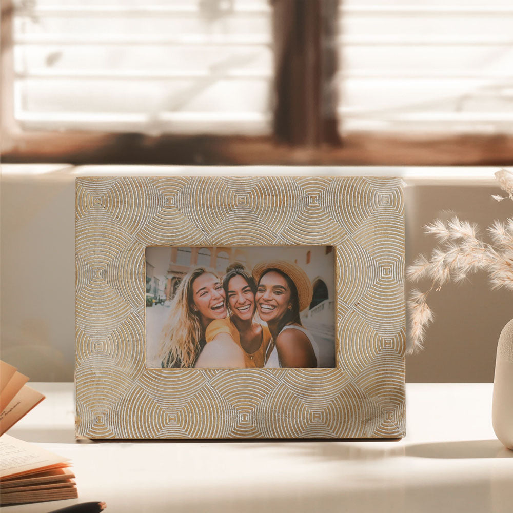 Echo Wooden Photo Frame Medium - Birch