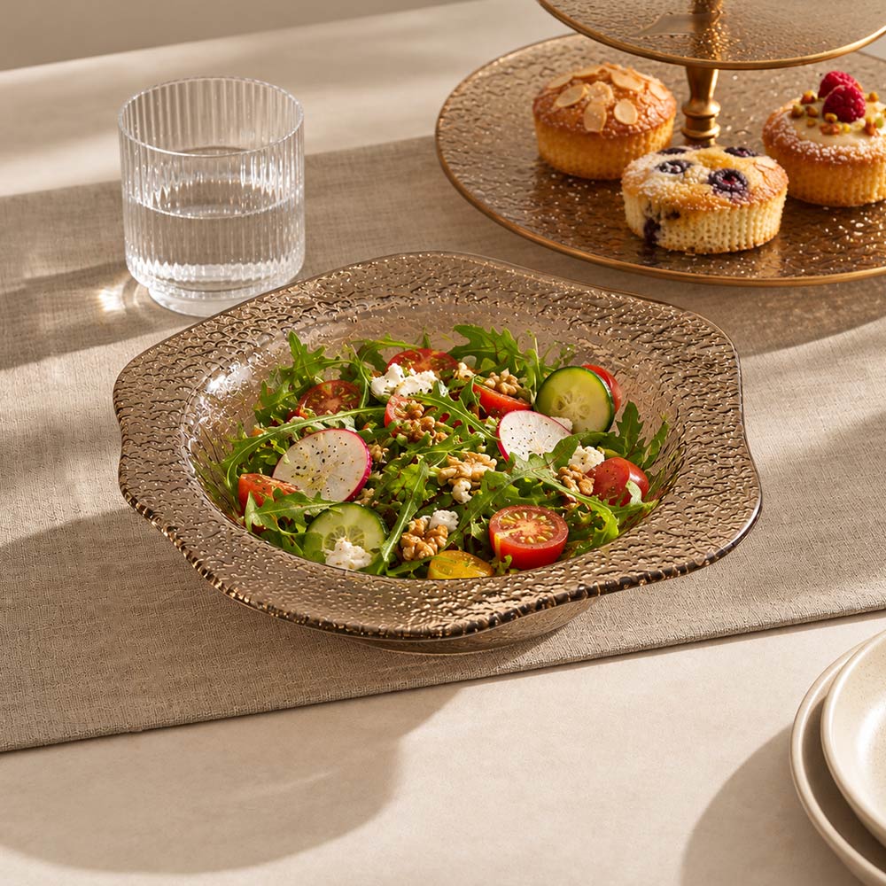 Eclat Serving Bowl Medium - Brown