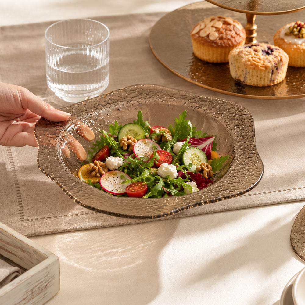 Eclat Serving Bowl Medium - Brown