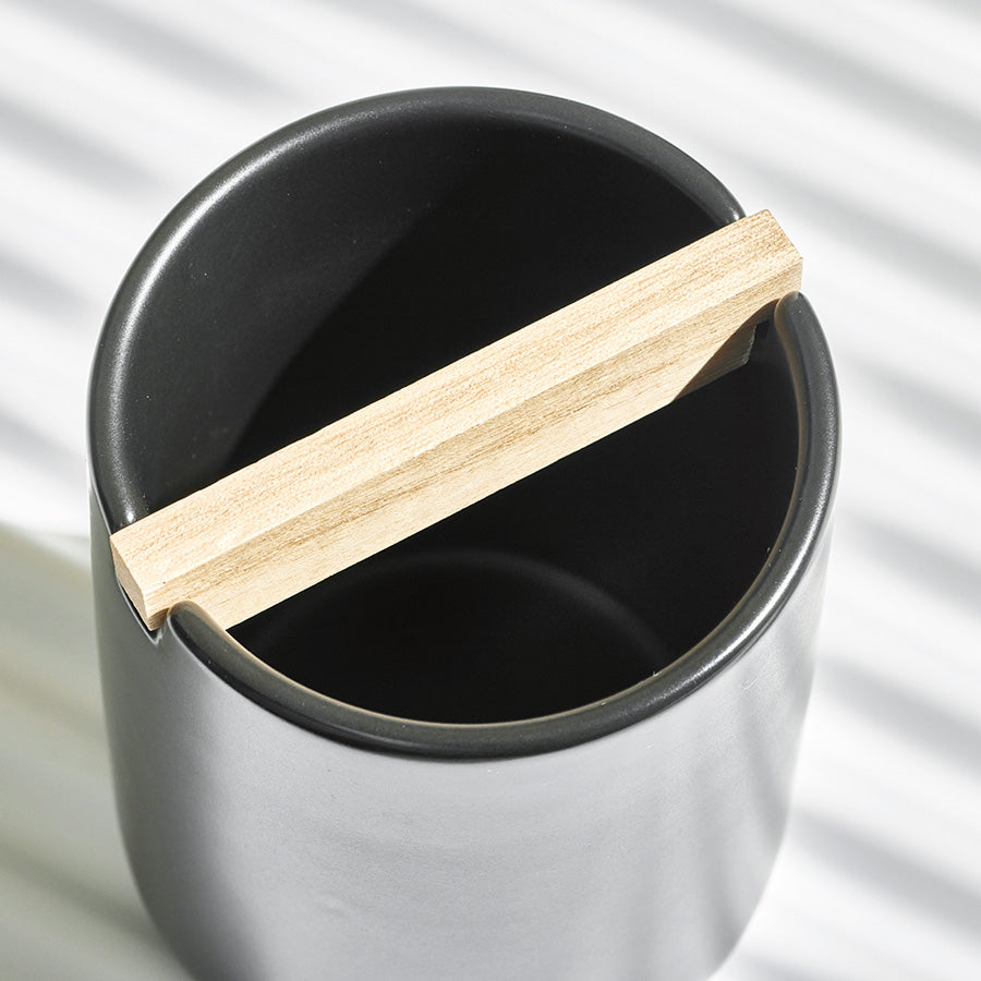 Eco Vanity Toothbrush Tumbler - Matte Black