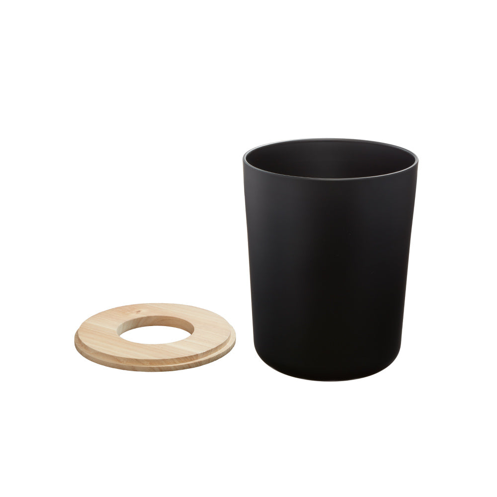 Eco Vanity Waste Bin - Matte Black