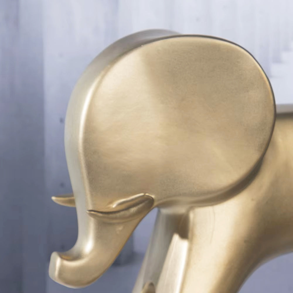 Elefante Decor Accent - Gold