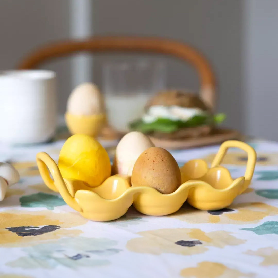 Ellen Egg Tray - Yellow