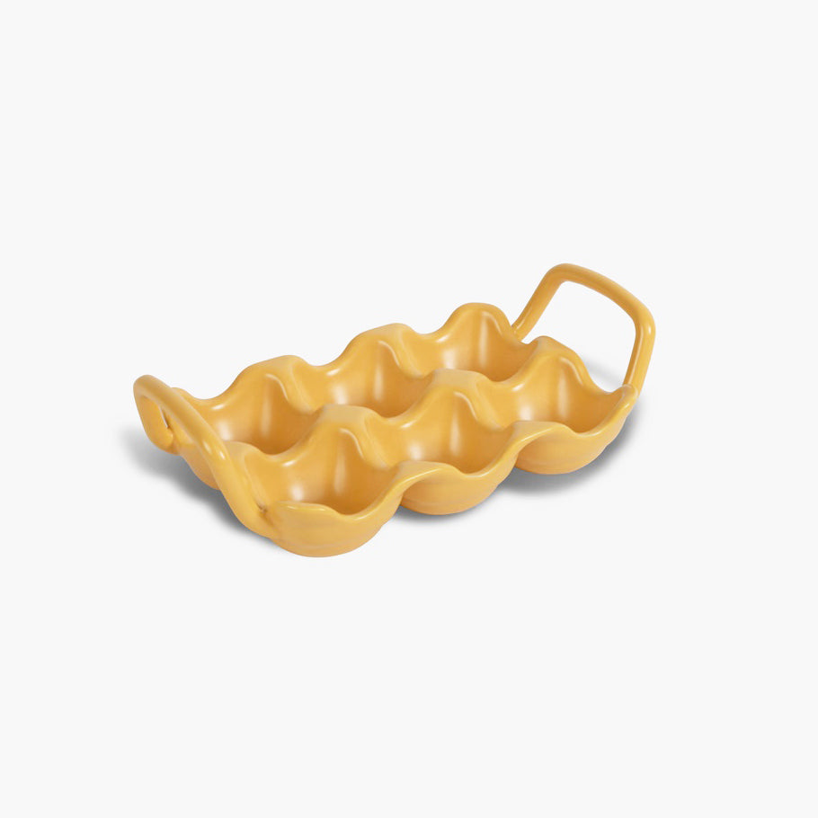 Ellen Egg Tray - Yellow