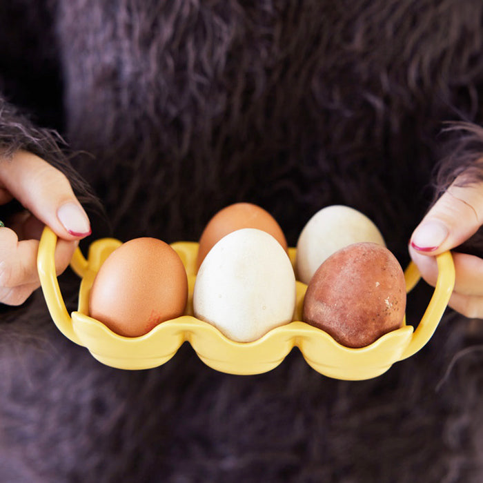 Ellen Egg Tray - Yellow