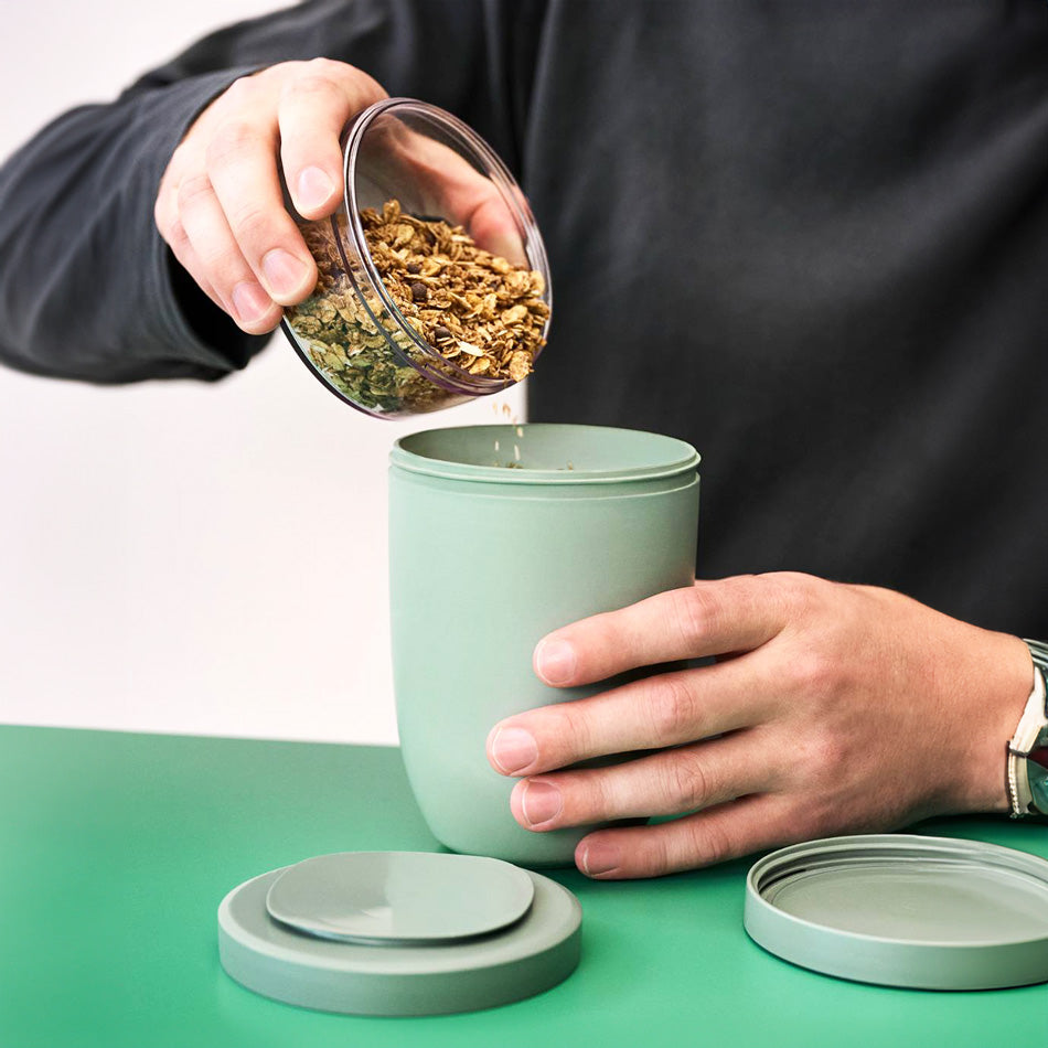 Ellipse 3-piece Lunch Pot - Nordic Sage