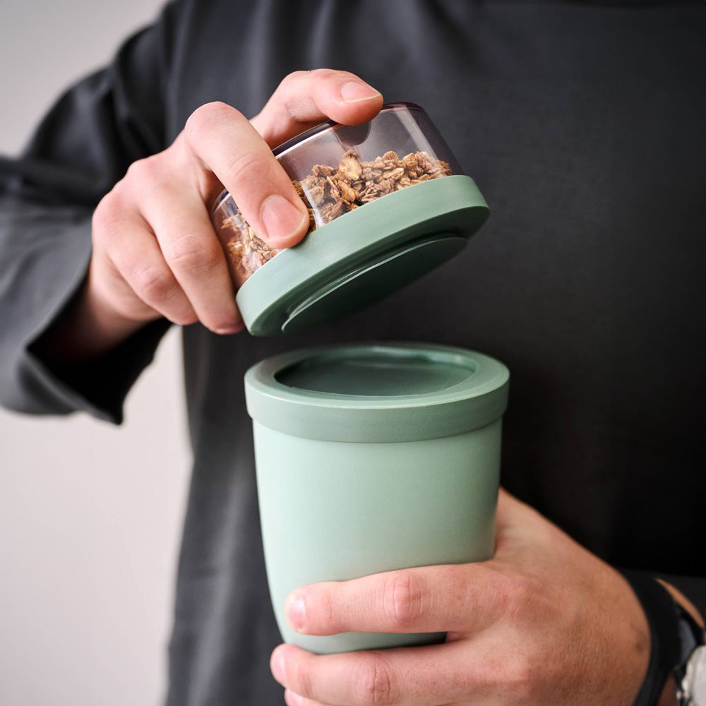 Ellipse 3-piece Lunch Pot - Nordic Sage