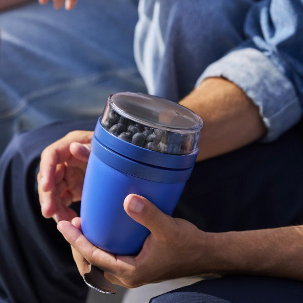 Ellipse Lunch Pot - Vivid Blue