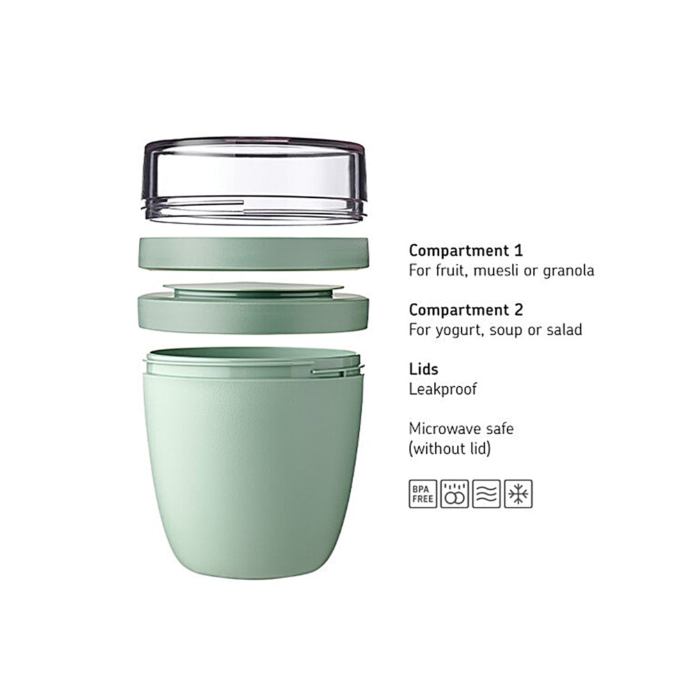 Ellipse Lunch Pot Mini - Nordic Sage