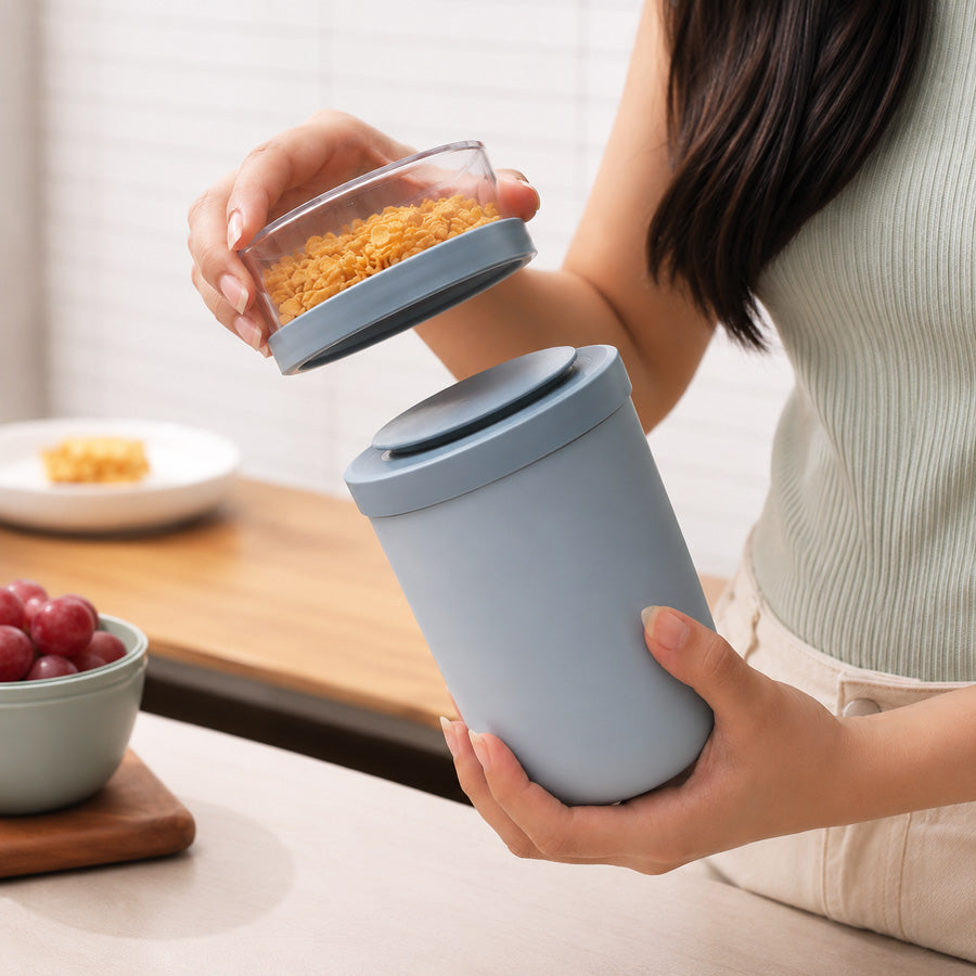 Ellipse Lunch Pot XL - Nordic Blue