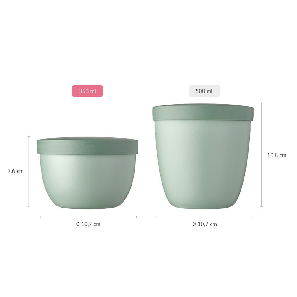 Ellipse Snack Pot 350ml - Nordic Sage