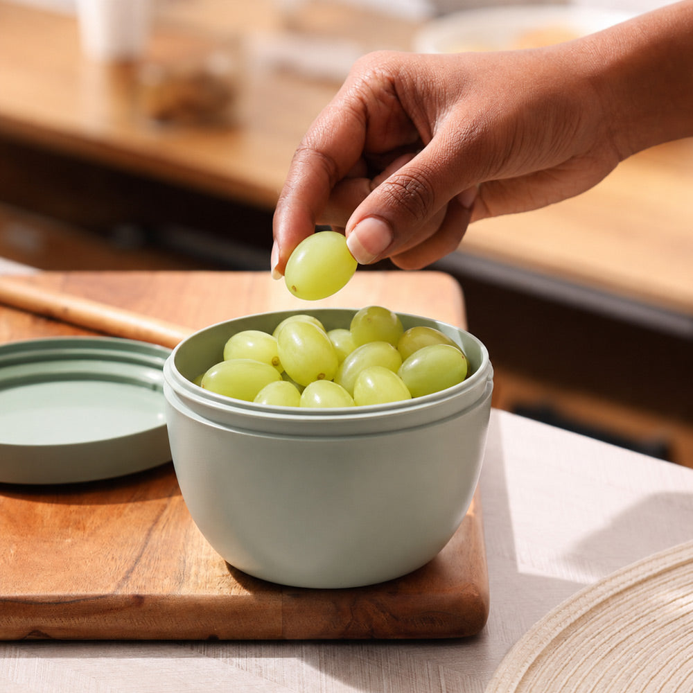 Ellipse Snack Pot 350ml - Nordic Sage