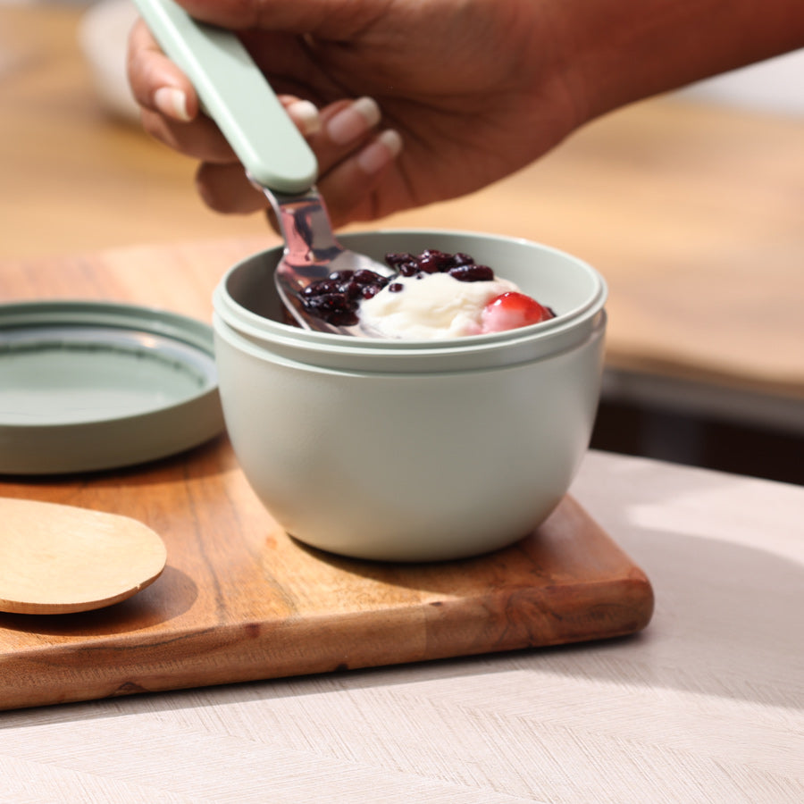 Ellipse Snack Pot 350ml - Nordic Sage