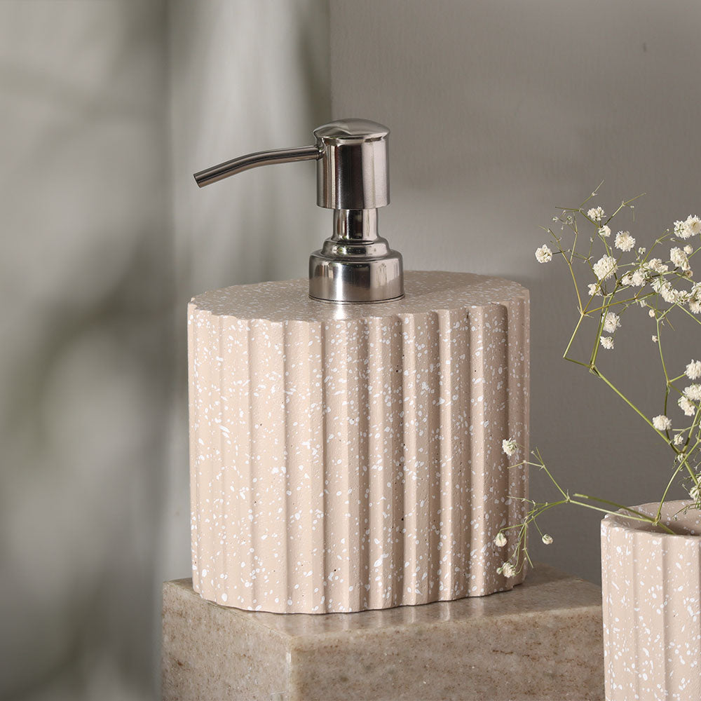 Emory 3-Piece Bathroom Set - Speckled Taupe