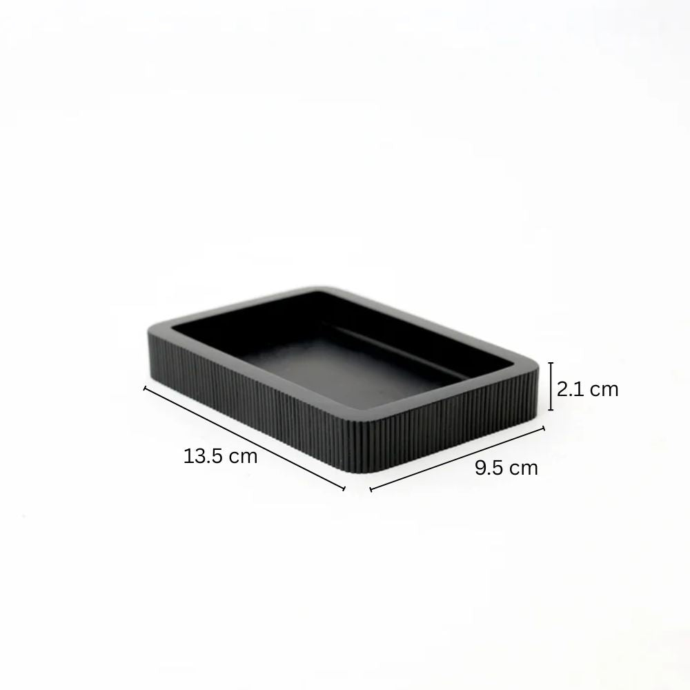 Midori Soap Dish - Black