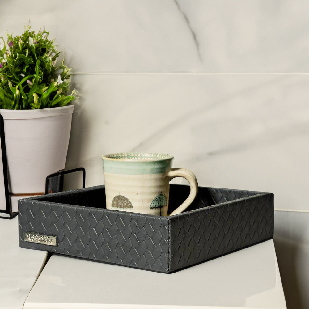 Entwine Valet Tray Small - Grey