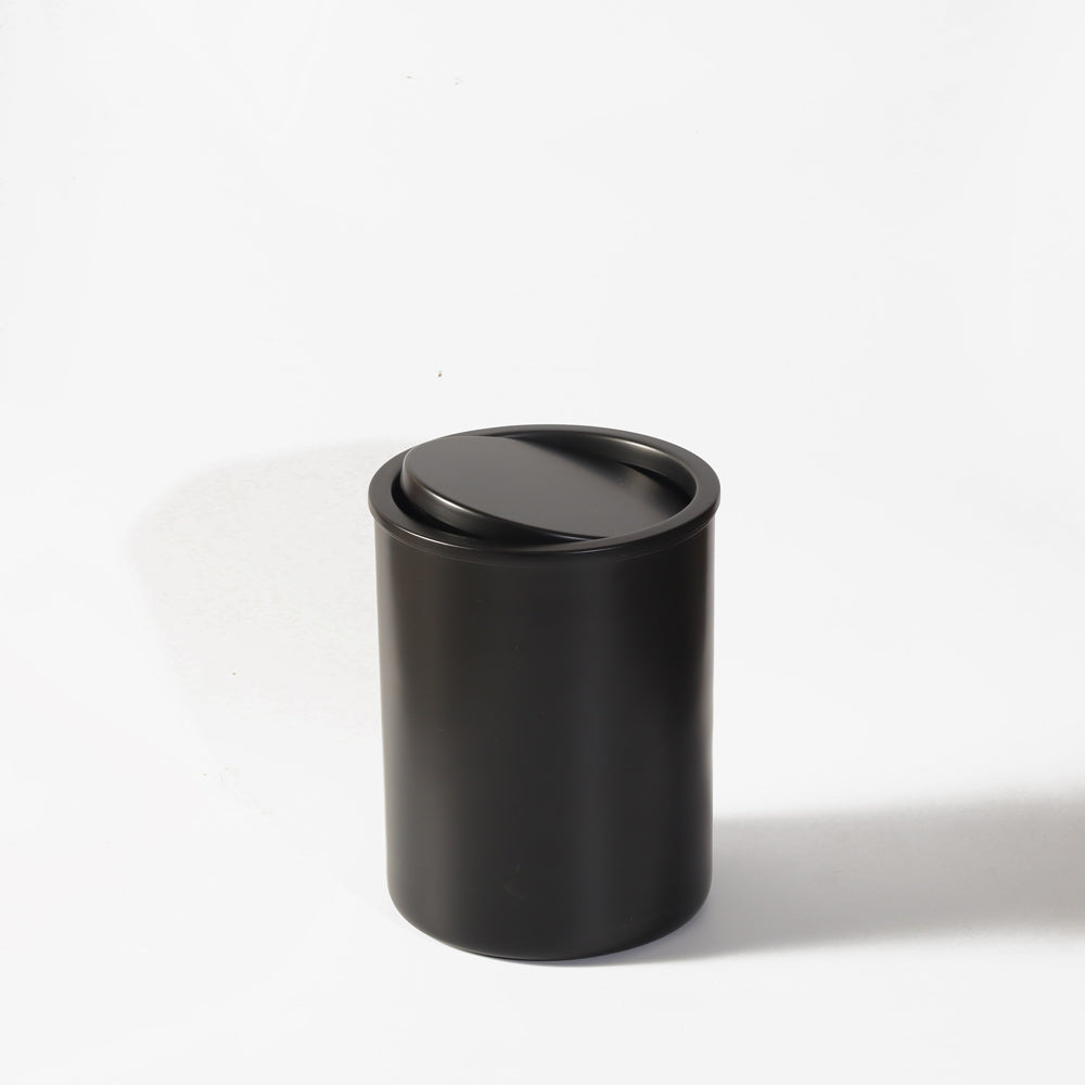 Enzo Round Waste Bin - Black