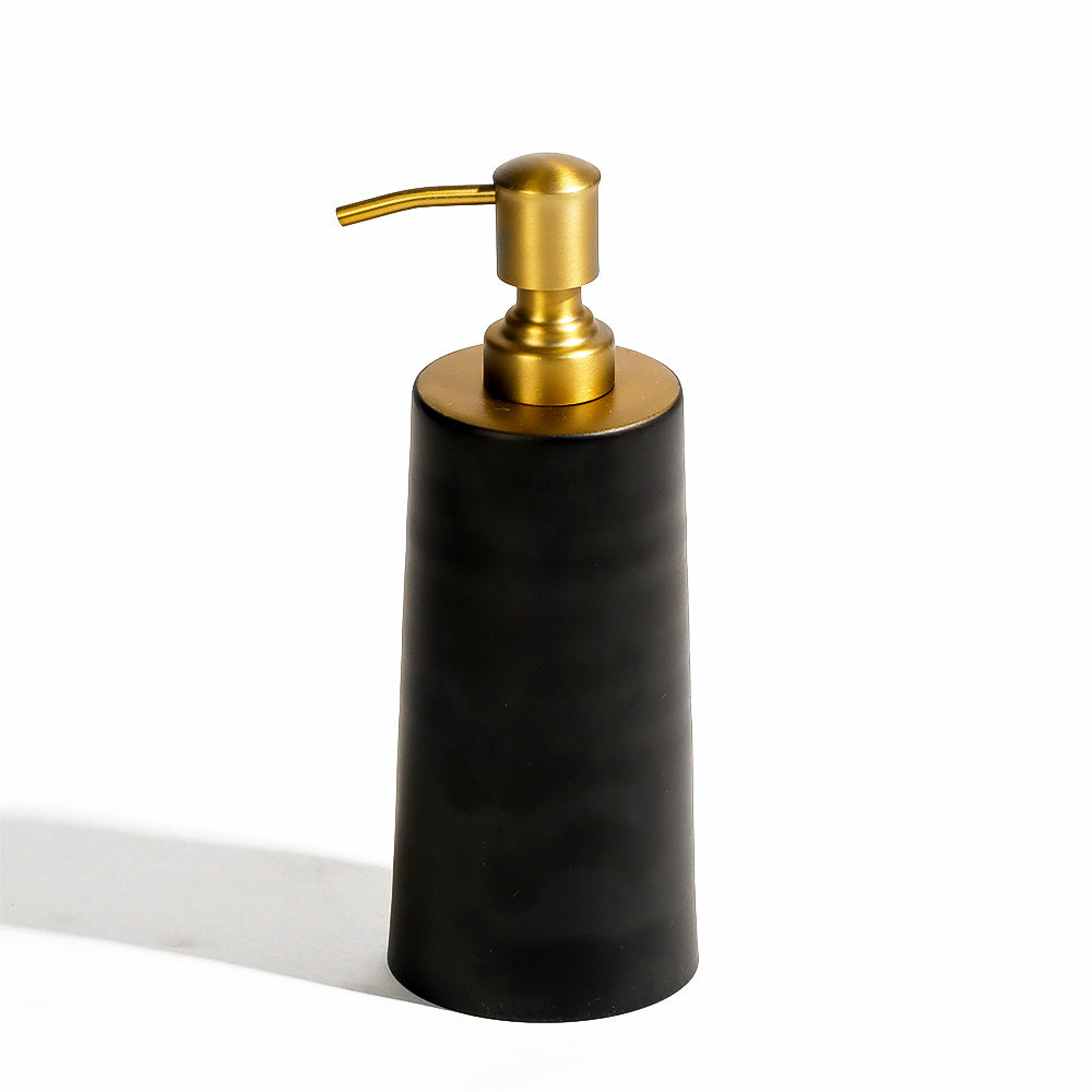 Eris Soap Dispenser - Black Gold