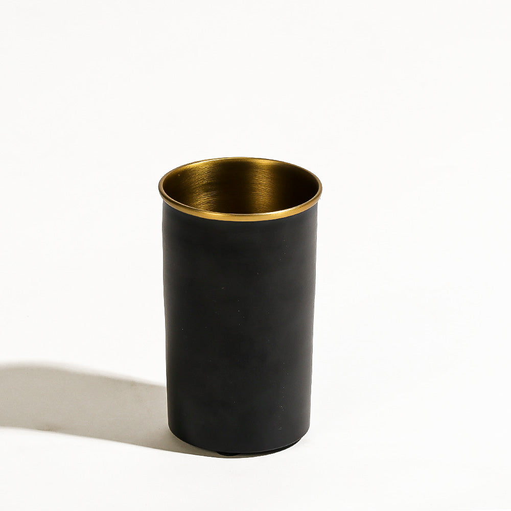 Eris Toothbrush Tumbler - Black Gold