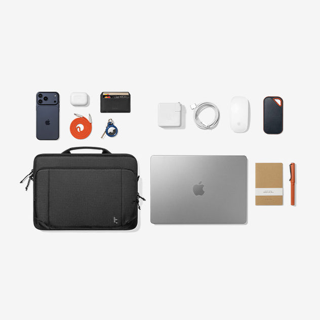 Essence A34 Laptop Briefcase - Black 14 Inch