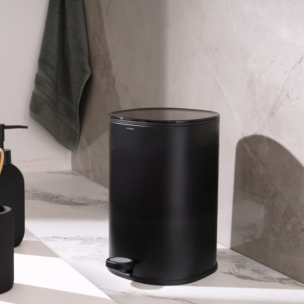 Essentials Sqround Pedal Bin - Black