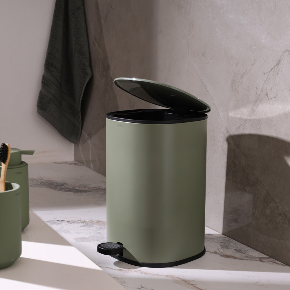 Essentials Sqround Pedal Bin - Olive