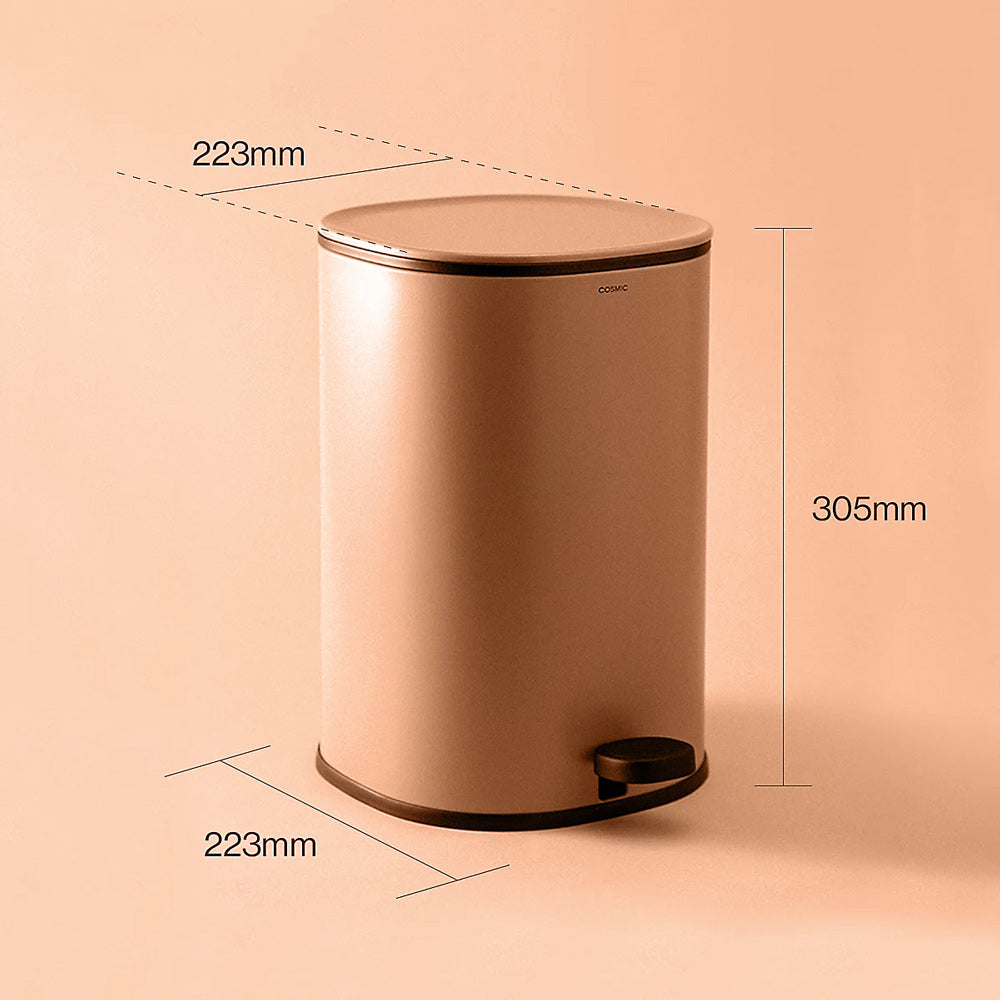 Essentials Sqround Pedal Bin 5L - Blossom