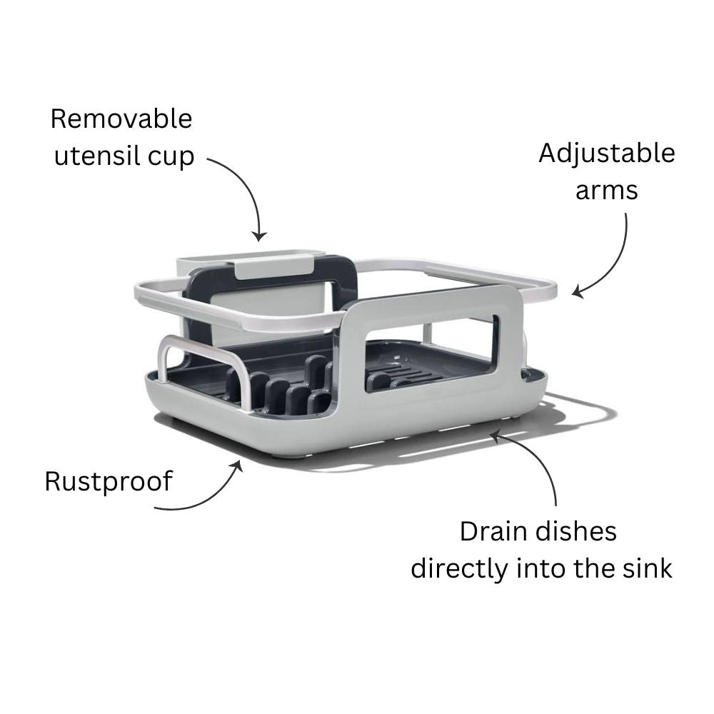Extendable Over-the Sink Dish Rack