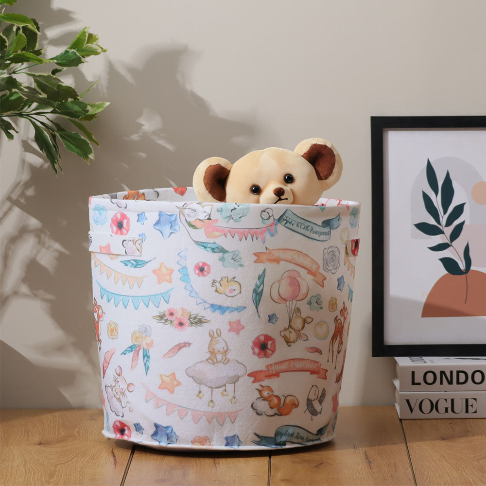 Fairytale Round Storage Basket Large