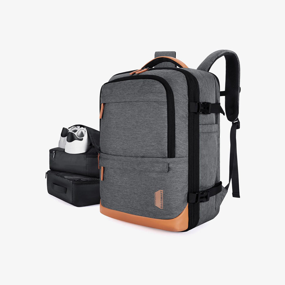 Falco Expandable Travel Backpack - Grey