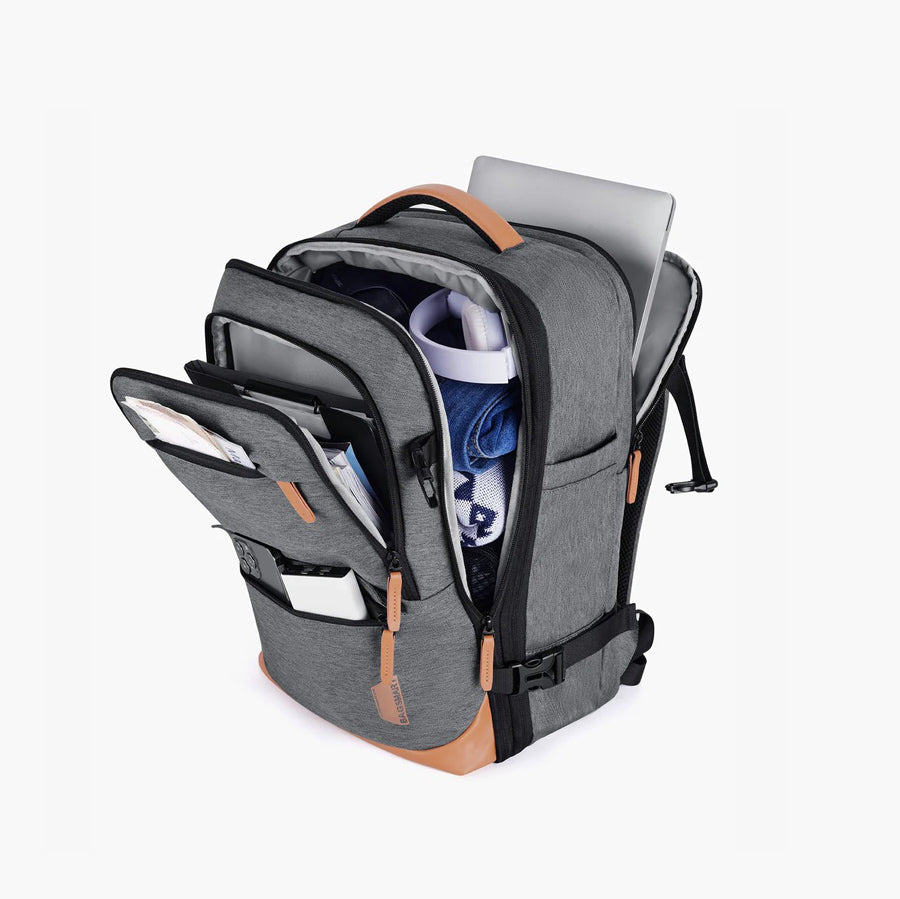 Falco Expandable Travel Backpack - Grey