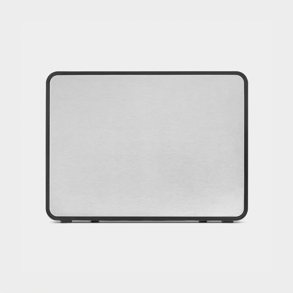 Fall Front Bread Bin - Matte Steel
