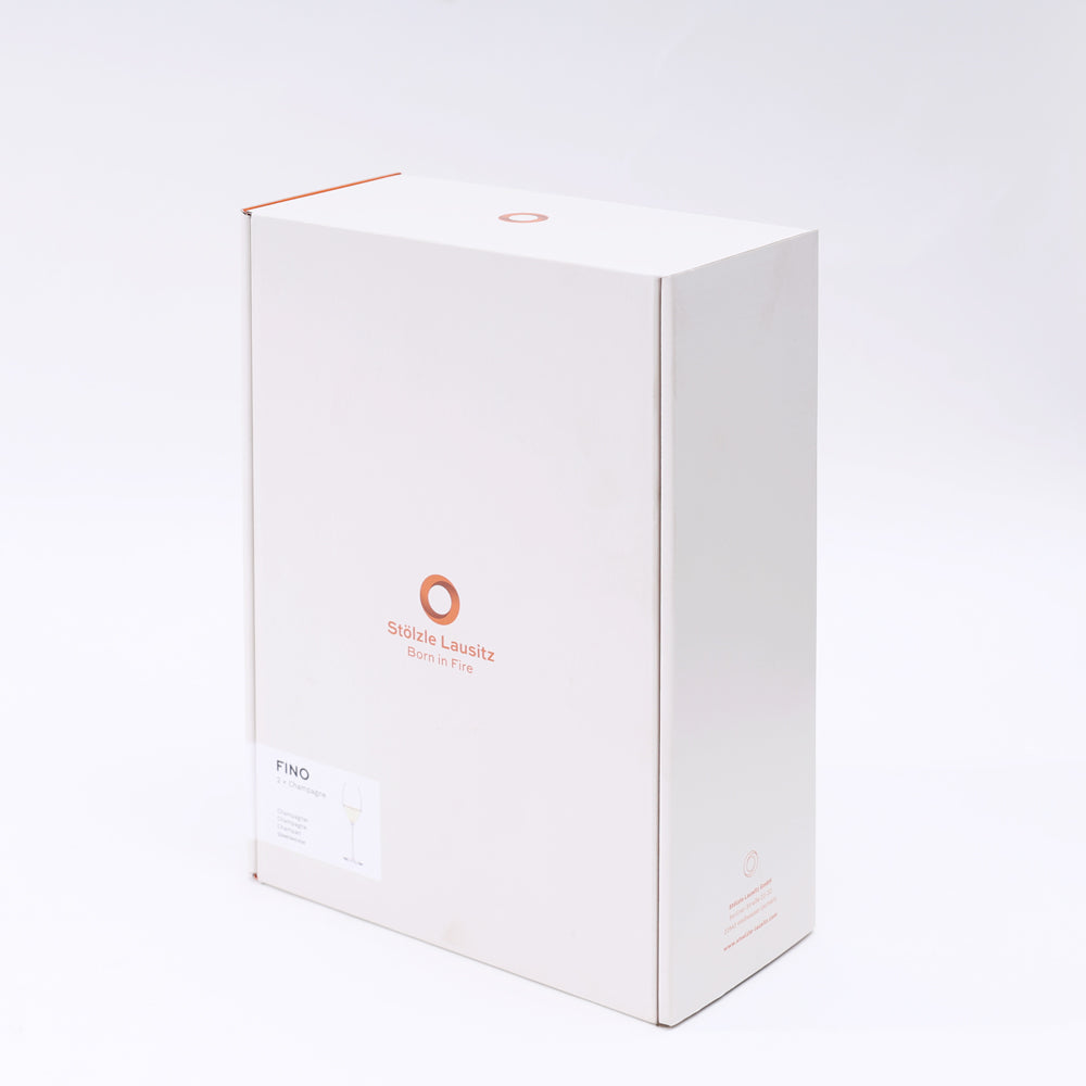 Fino Champagne Glasses 425ml, Set of 2