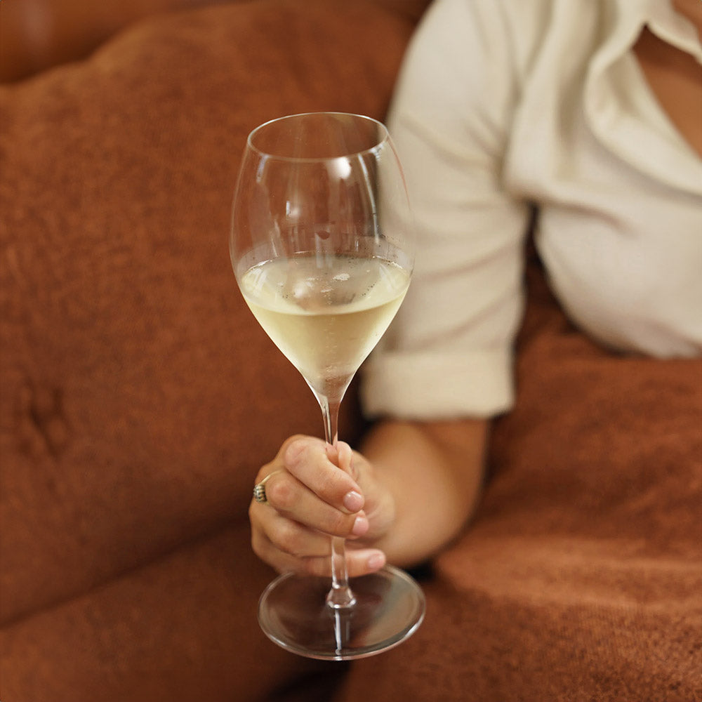 Stölzle Lausitz Champagneglazen Event Set van 6, 195 ml – Elegante Kristallen Glazen voor Prosecco, Cava en Mousserende Wijn – Duurzaam