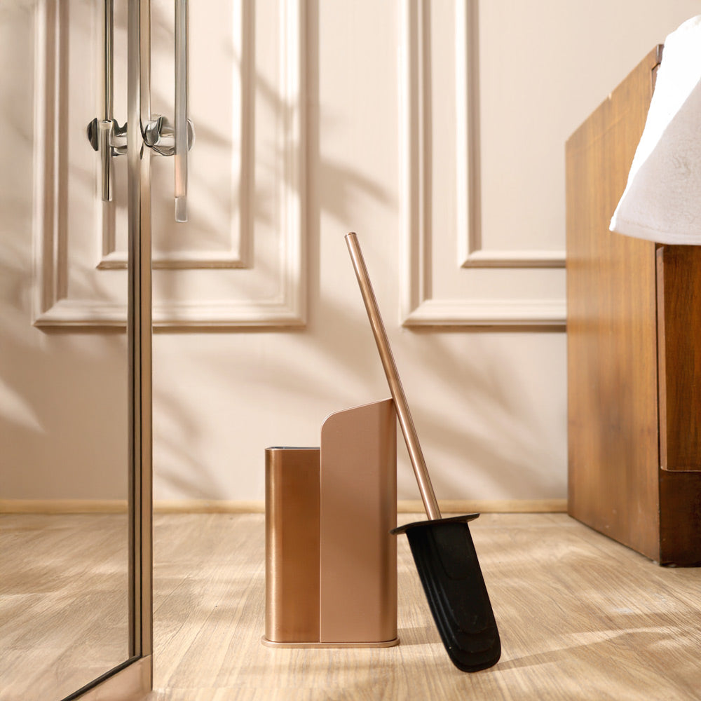 Flat Toilet Brush - Copper