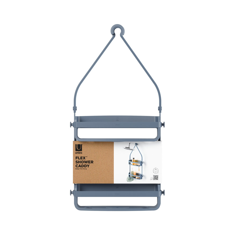 Flex Shower Caddy - Blue