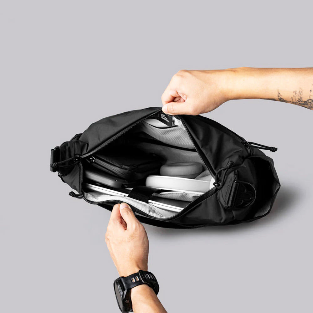 Flight Satchel - Axoflux Black