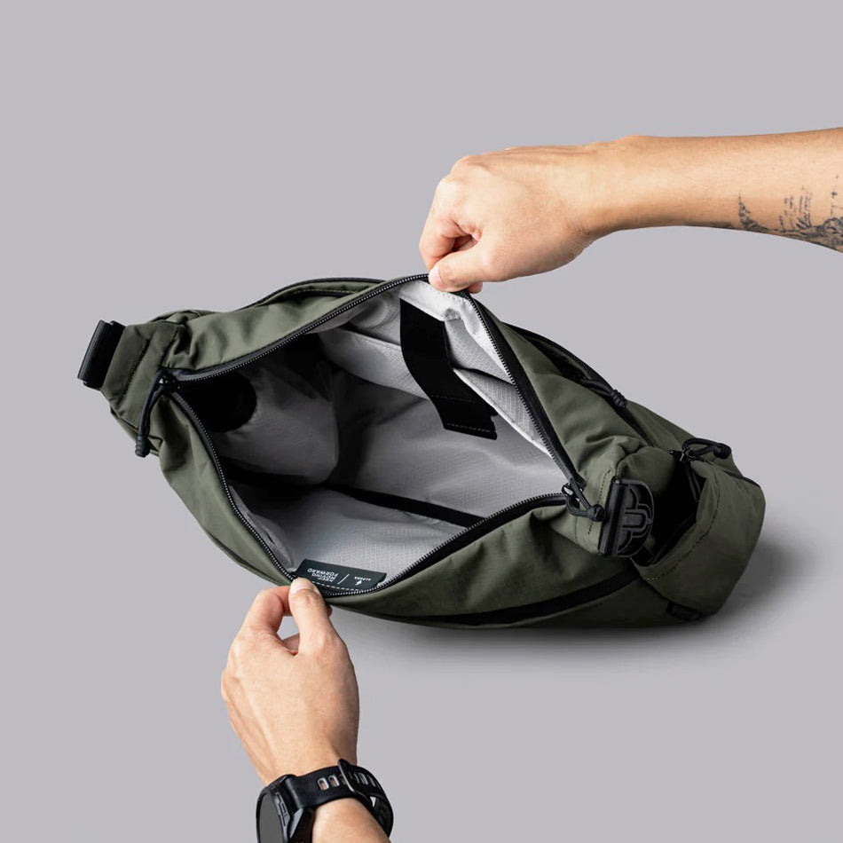 Alpaka Flight Satchel - Axoflux Green