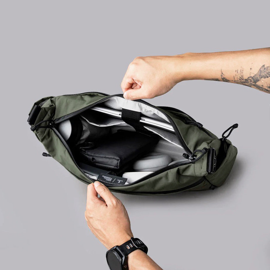 Flight Satchel - Axoflux Green