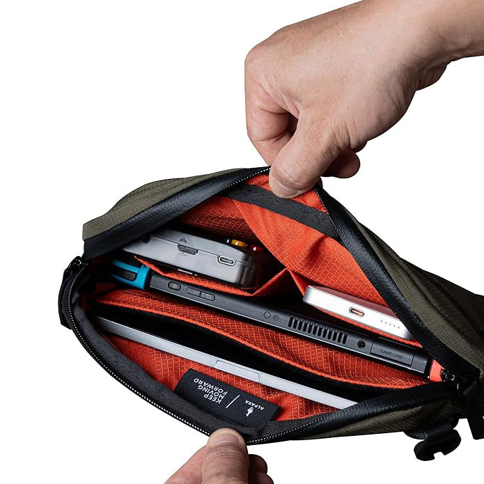 Alpaka Flight Sling Bag 2L - Axoflux Green 400D