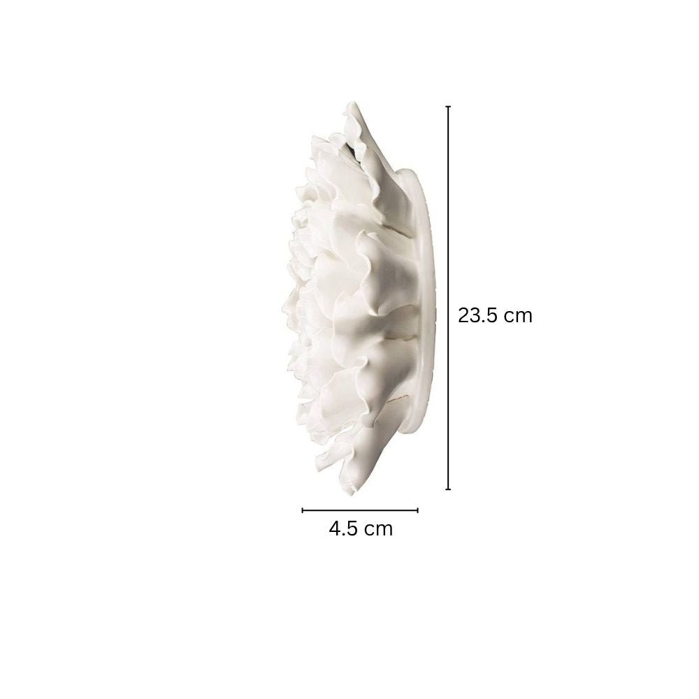 Flores Wall Decor Large - White