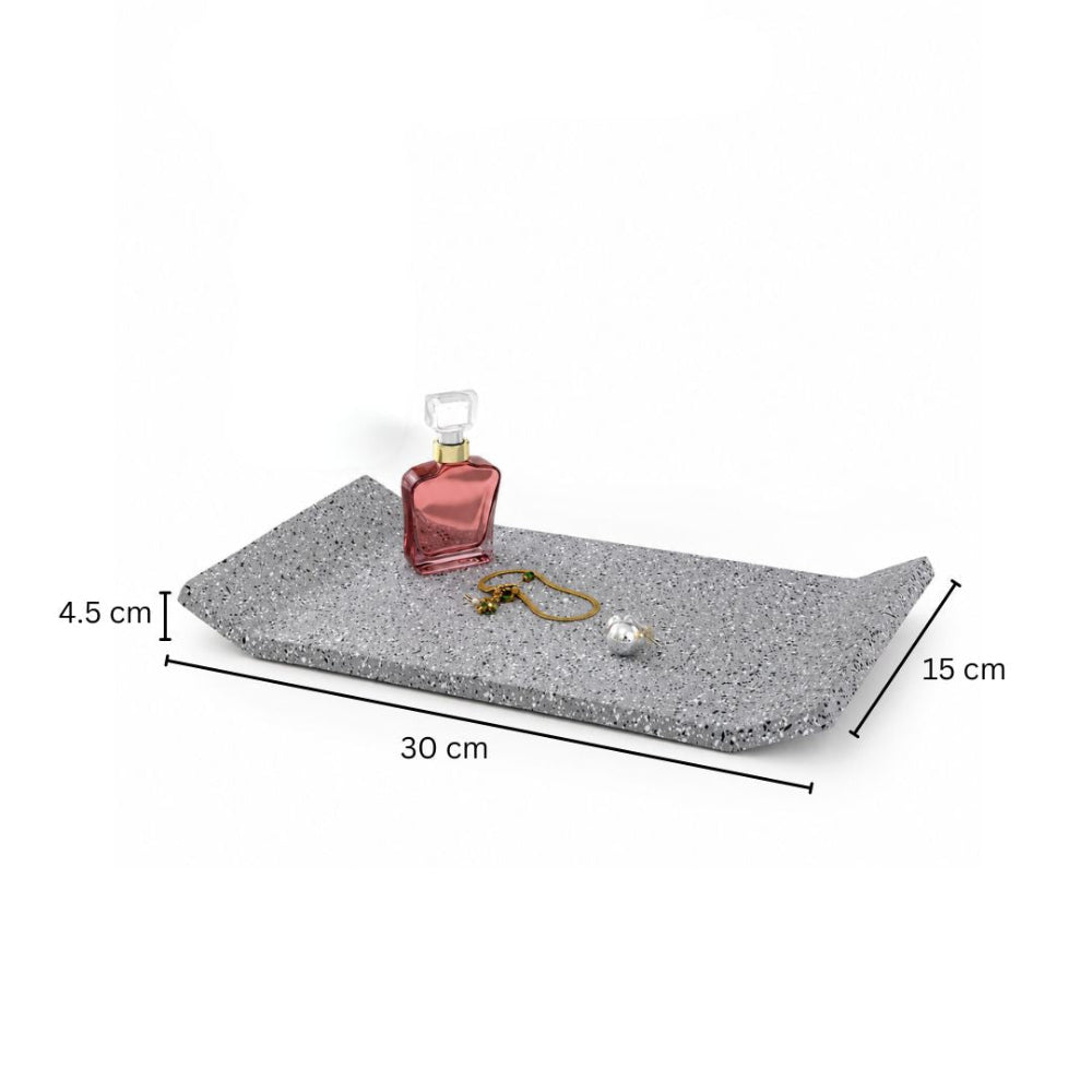 Flow Valet Tray - Speckled Grey