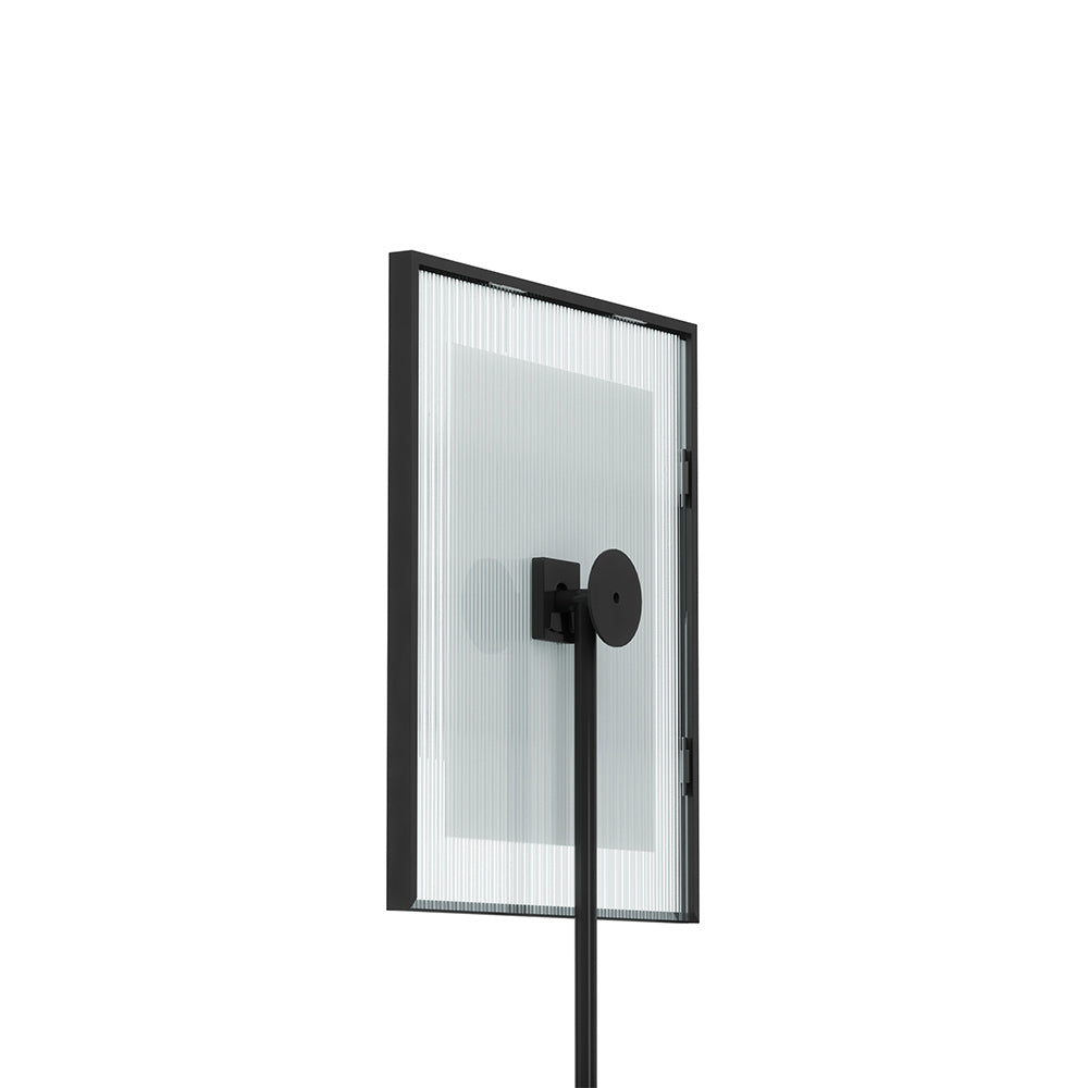 Flute Wall Picture Frames, Set of 4 - Black